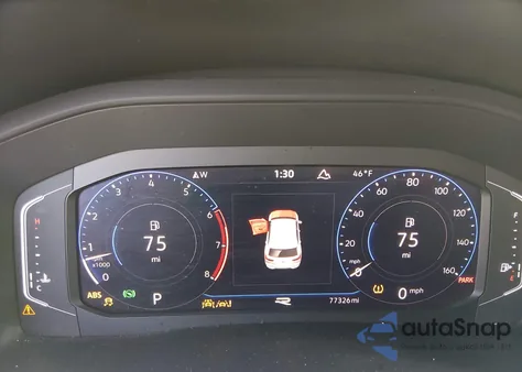 2021 Volkswagen Atlas Cross Sport 3.6L V6 Sel Premium R-Line из США, поврежденный, VIN 1V2FE2CA2MC228077